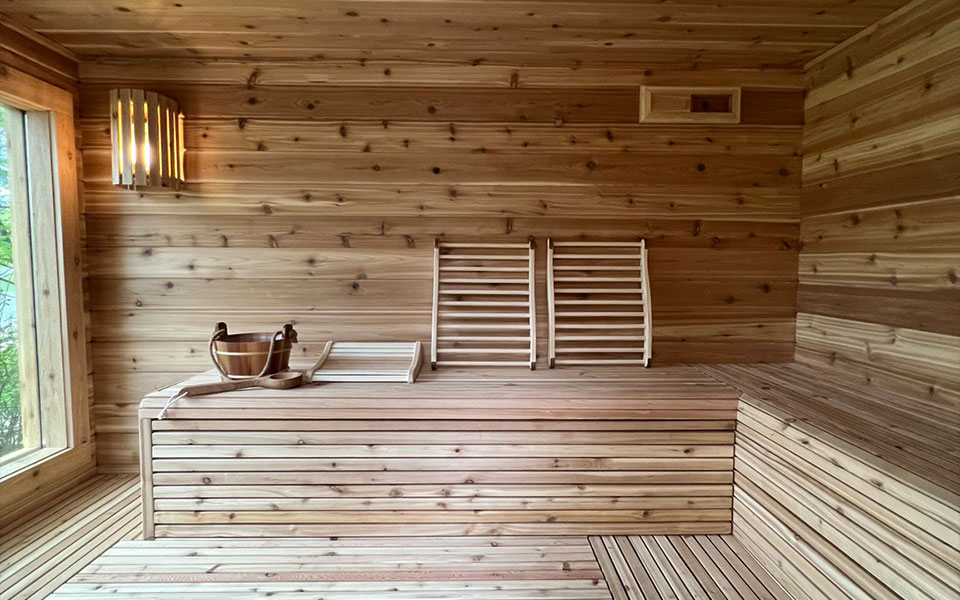 Sauna build
