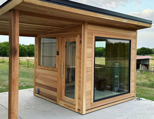 Sauna build