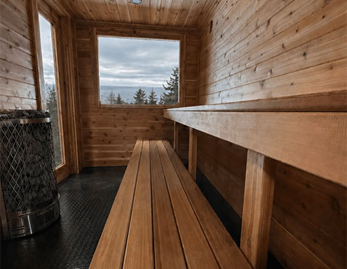 Sauna build