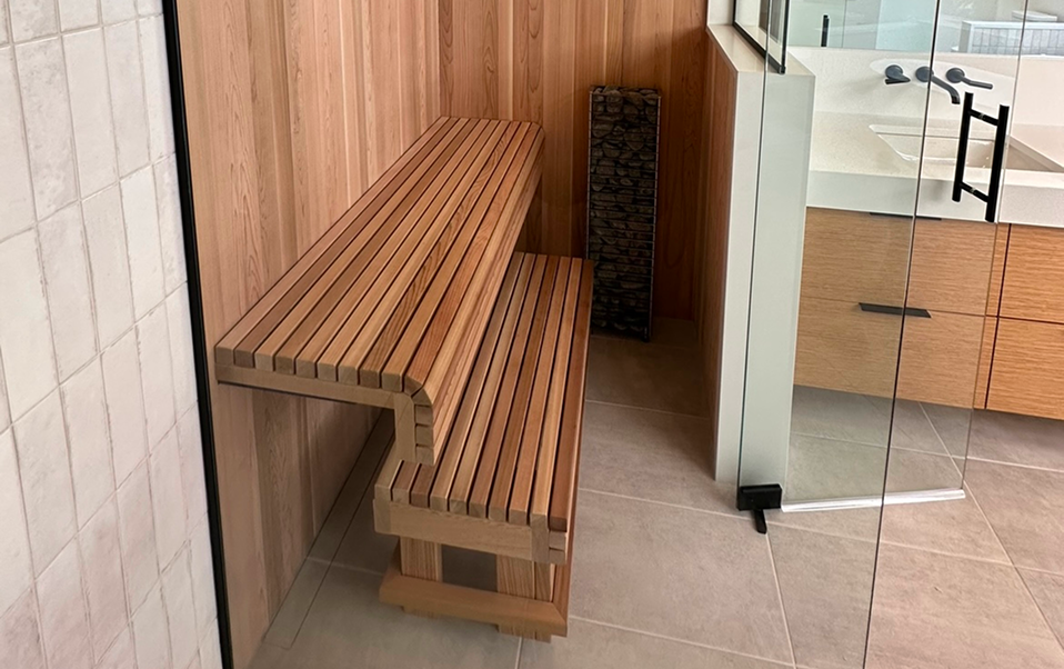 Sauna build