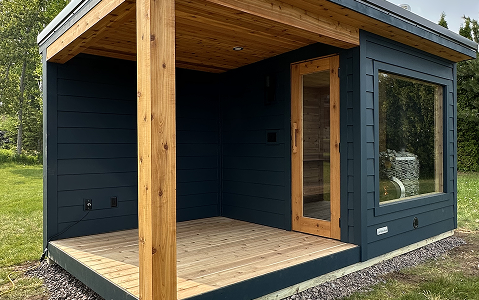 Sauna build
