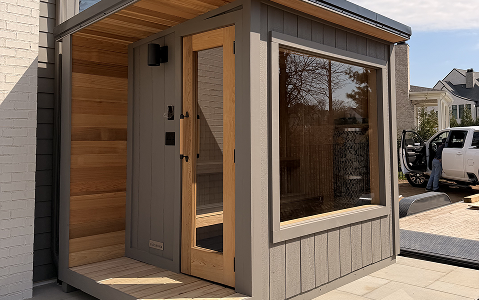 Sauna build