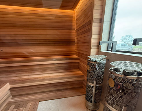 Sauna build