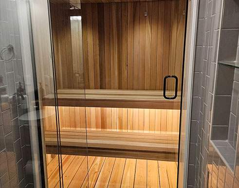 Sauna build