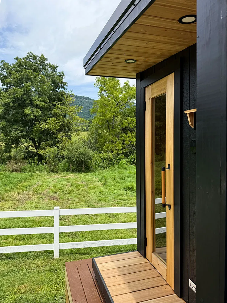 Nörd-Edge sauna detail