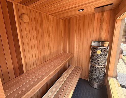 Sauna build