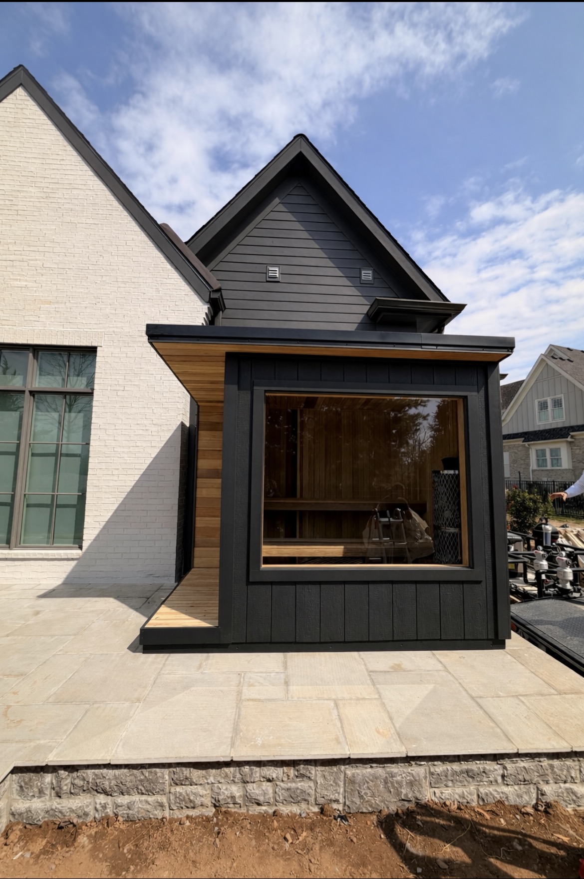 Sauna build