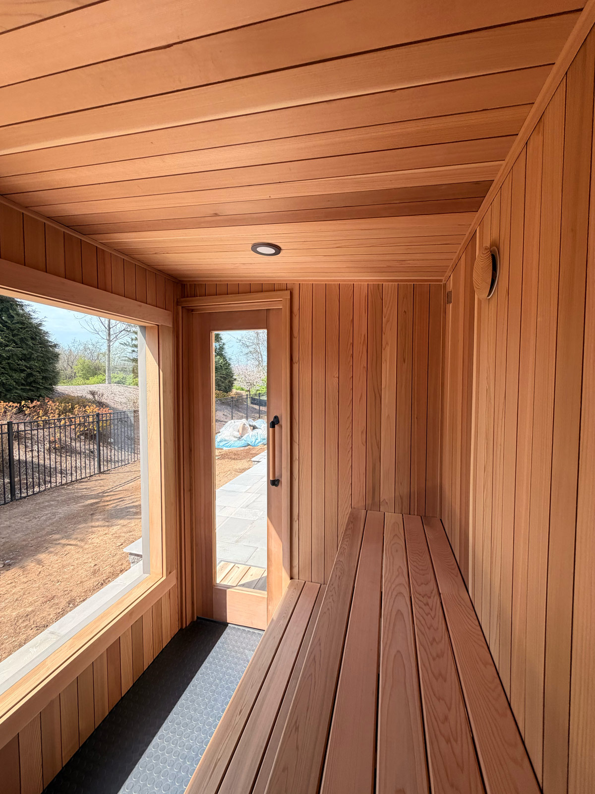 Sauna build