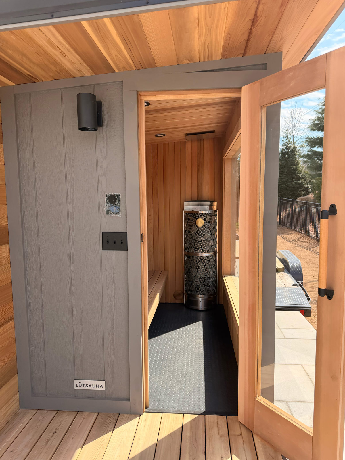 Sauna build