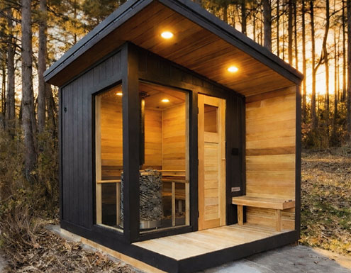 Sauna build