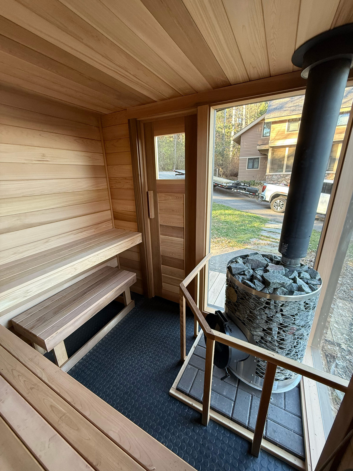 Sauna build