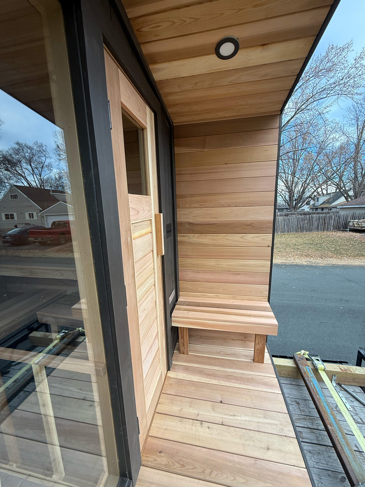 Sauna build