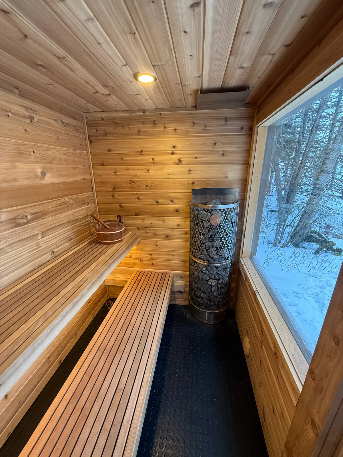 Sauna build