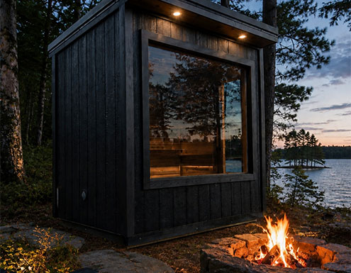 Sauna build