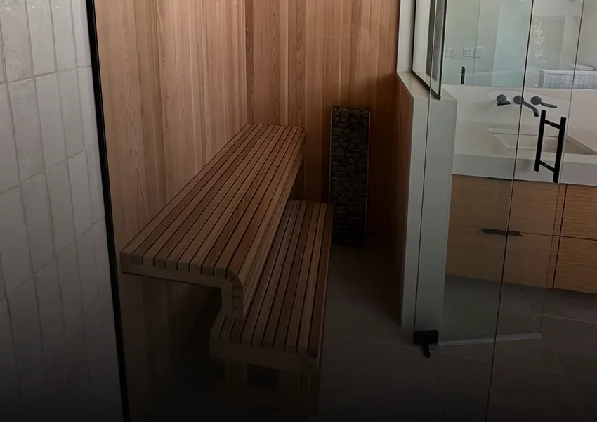Custom Indoor Saunas